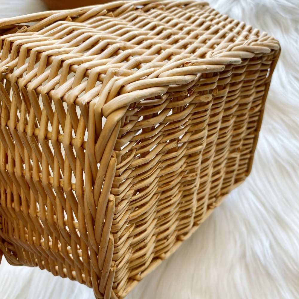 Rectangular Wicker Basket - Picture 6 of 6